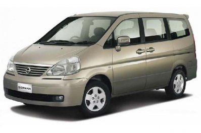 8 seater Nissan Serena from Frankie Tours and Rentals